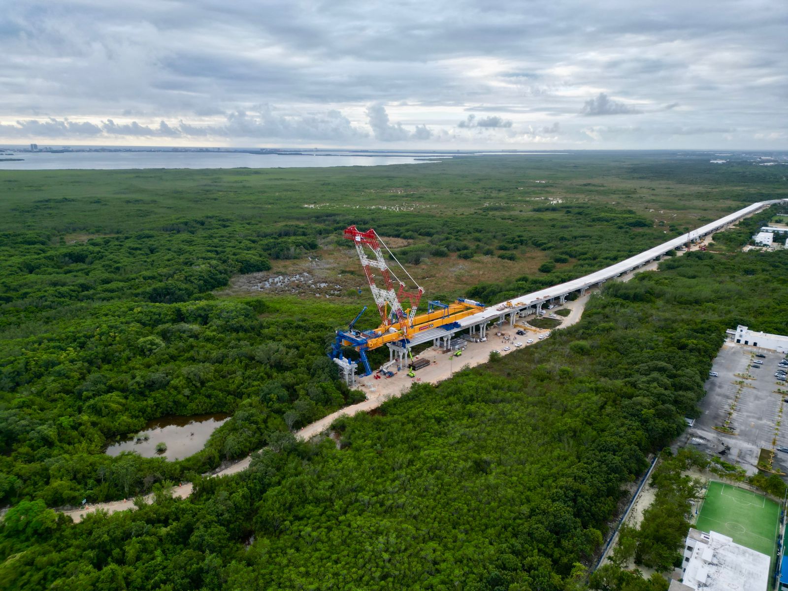 Registra Puente Vehícular Nichupté De Cancún El 37 Por Ciento De Avance ...