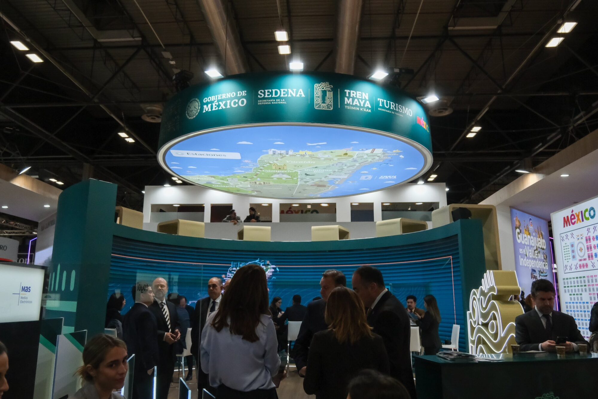 Inauguran el pabellón de México en la Fitur 2024: el más grande del ...